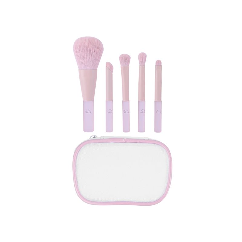 Juego-de-mini-brochas-de-maquillaje-pink-series-con-estuche-de-almacenamiento-Miniso-1-19530