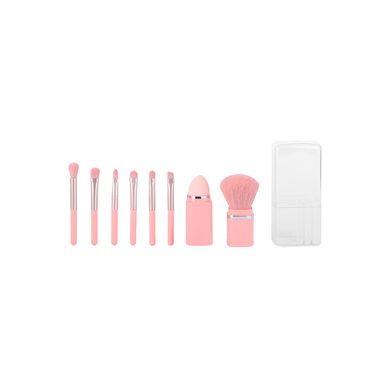 Kit de brochas mini de maquillaje 8 piezas -  Miniso