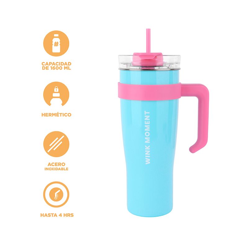 Tomatodo-de-acero-de-color-s-lido-con-sorbete-1600-ml-menta-y-rosa-Miniso-4-19593
