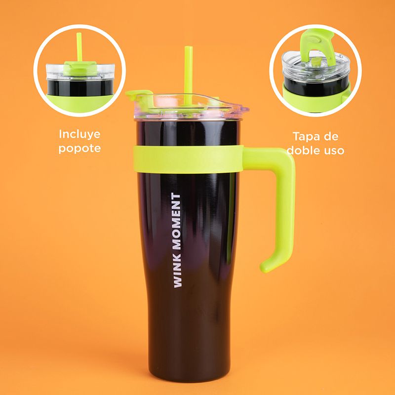 Tomatodo-de-acero-de-color-s-lido-con-sorbete-1600-ml-negro-y-verde-Miniso-6-19594
