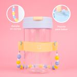 Vaso-de-pl-stico-con-tapa-abatible-y-correa-con-cuentas-500-ml-azul-Miniso-6-19861