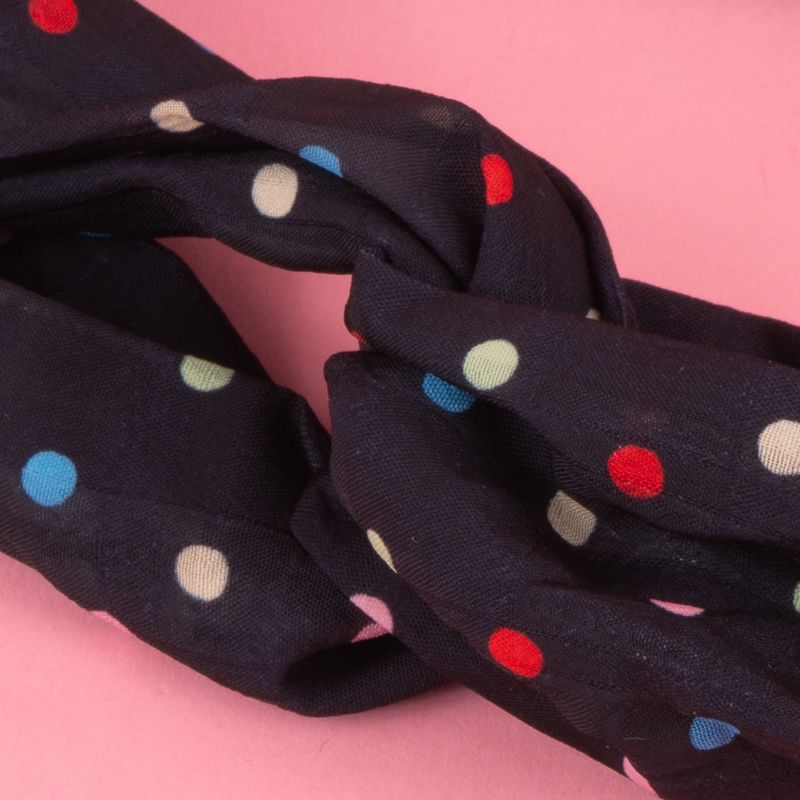 Diadema-de-tela-miniso-serie-colorful-dots-negro-Miniso-5-20244