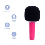 Micr-fono-karaoke-con-parlante-inal-mbrico-modelo-au071-rosa-Miniso-3-19981