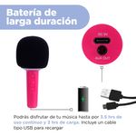 Micr-fono-karaoke-con-parlante-inal-mbrico-modelo-au071-rosa-Miniso-5-19981