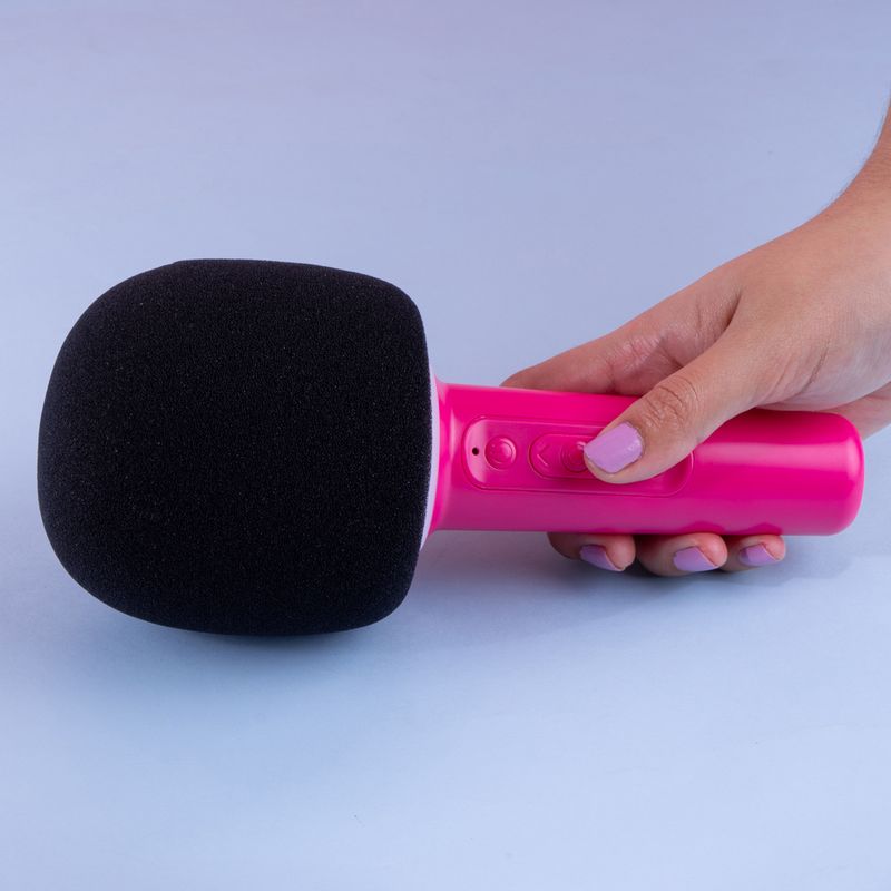 Micr-fono-karaoke-con-parlante-inal-mbrico-modelo-au071-rosa-Miniso-6-19981