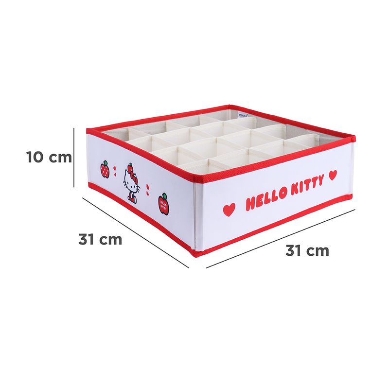 Organizador-de-tela-para-ropa-hello-kitty-apple-collection-de-16-rejillas-sanrio-Sanrio-7-20020