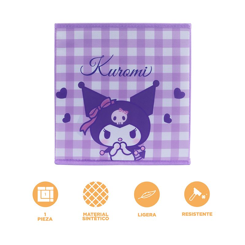 Cubo-de-almacenamiento-de-tela-kuromi-sanrio-color-lila-Sanrio-4-20030