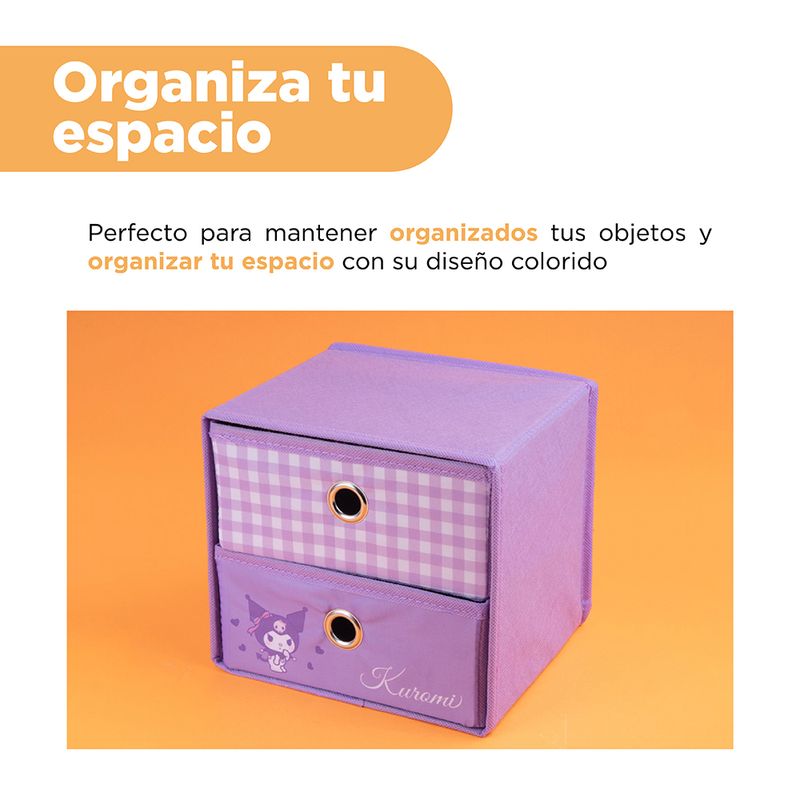 Organizador-de-tela-de-2-cajones-kuromi-sanrio-color-lila-Sanrio-5-20032