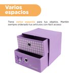 Organizador-de-tela-de-2-cajones-kuromi-sanrio-color-lila-Sanrio-6-20032