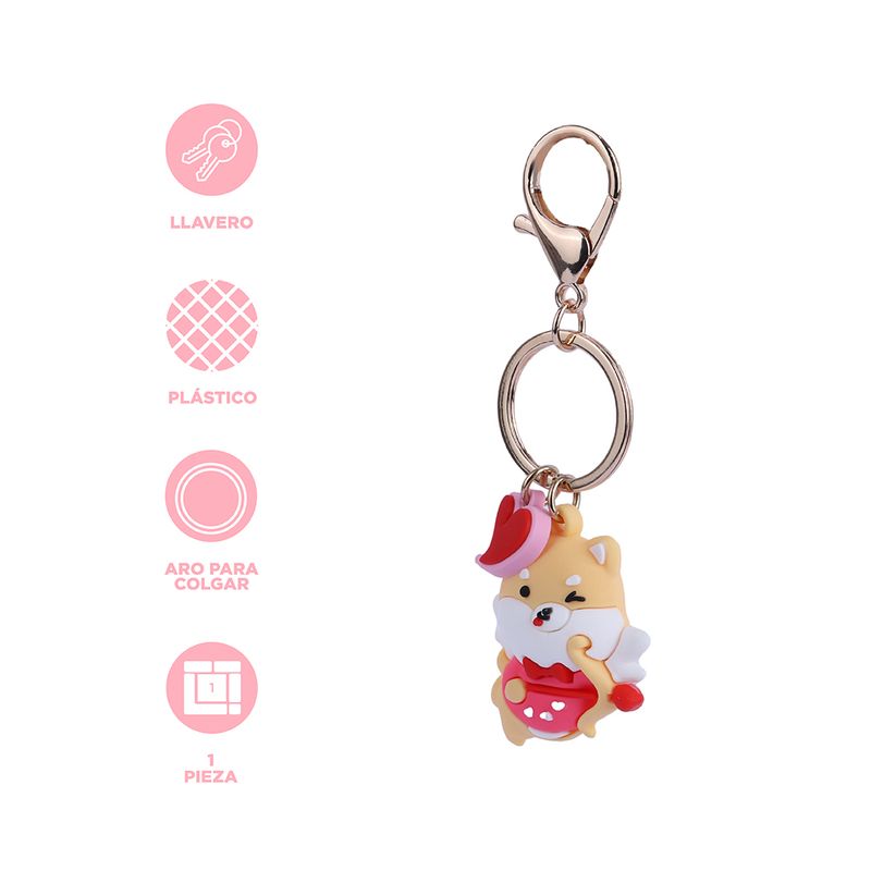 Llavero-mini-pink-romance-shiba-inu-4cm-serie-mini-family-Mini-Family-3-20054