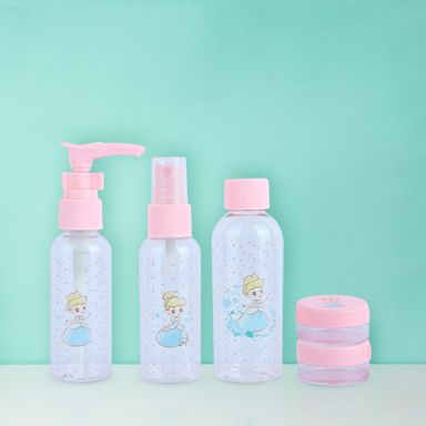 Colección princesas disney botellas de viaje 5 uds cenicienta -  Disney