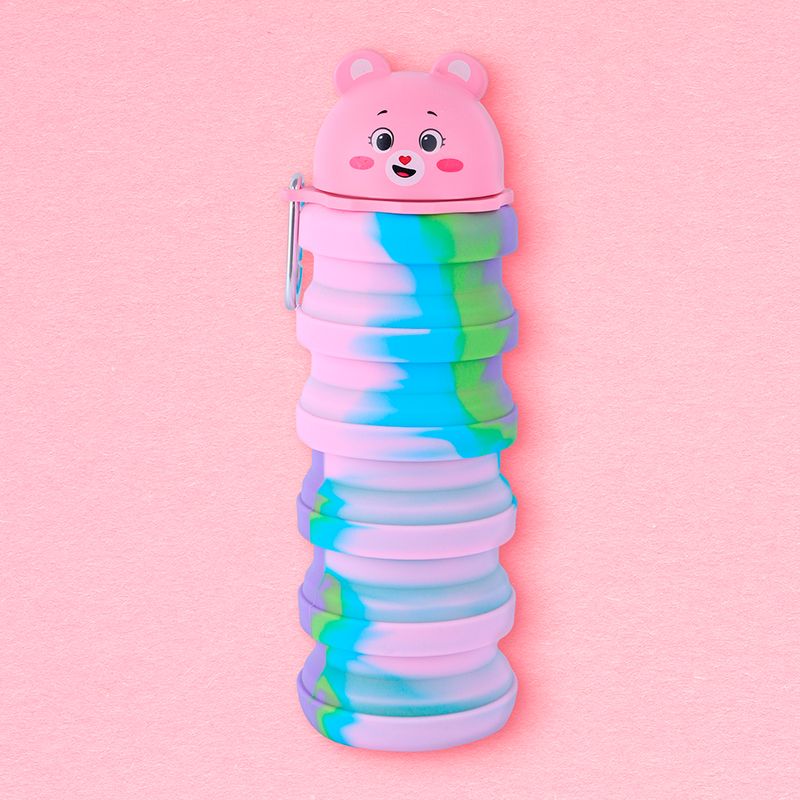Botella-plegable-de-silicona-care-bears-collection-450-ml-rosa-Care-Bears-2-20123
