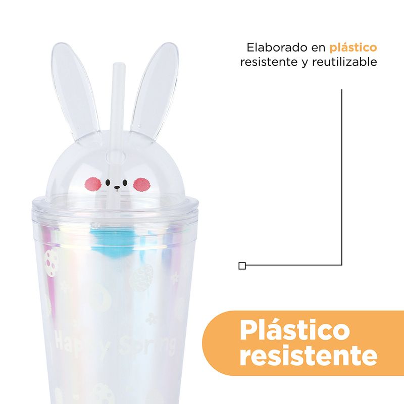 Vaso-de-pl-stico-450ml-conejo-9-5cm-serie-easter-2023-Miniso-7-20135