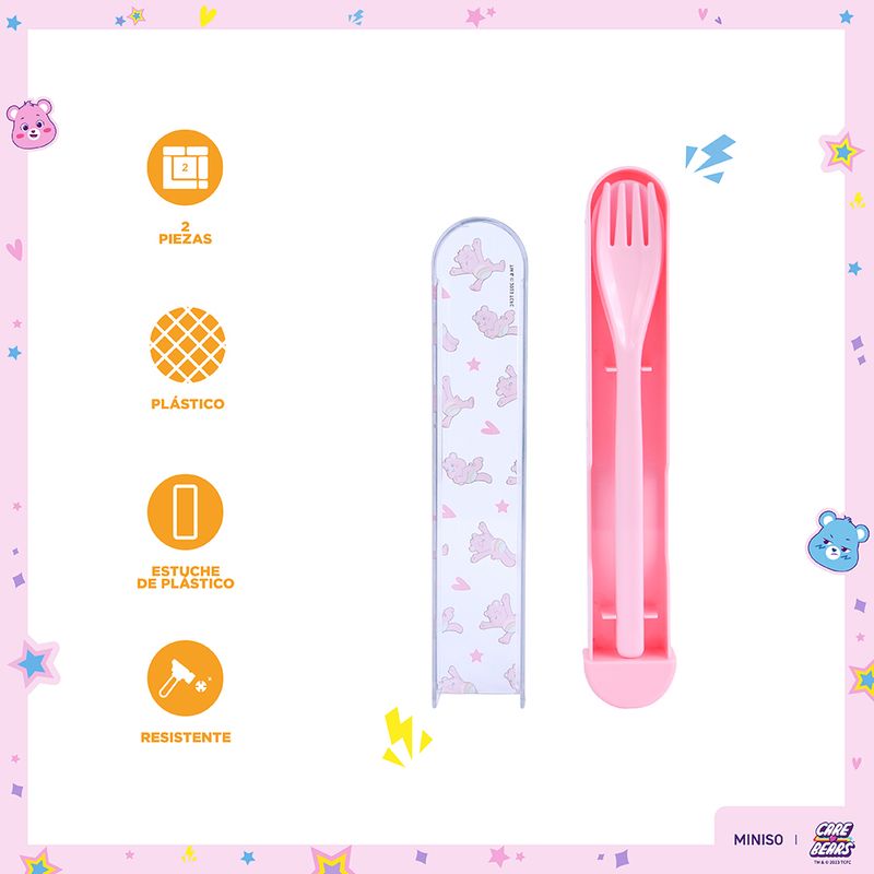 Juego-de-cubiertos-de-la-colecci-n-care-bears-tenedor-y-cuchara-con-estuche-rosa-Care-Bears-3-20139