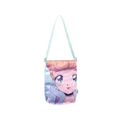 Bolso porta celular satinado disney princesas serie manga comics cenicienta -  Princesas Manga