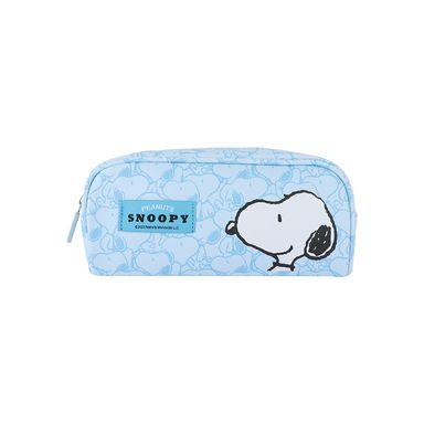 Cosmetiquera rectangular mediana colección snoopy multiprint azul -  Snoopy
