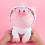 Peluche-de-cerdo-sentado-10-pulgadas-con-sombrero-de-unicornio-Miniso-2-11033
