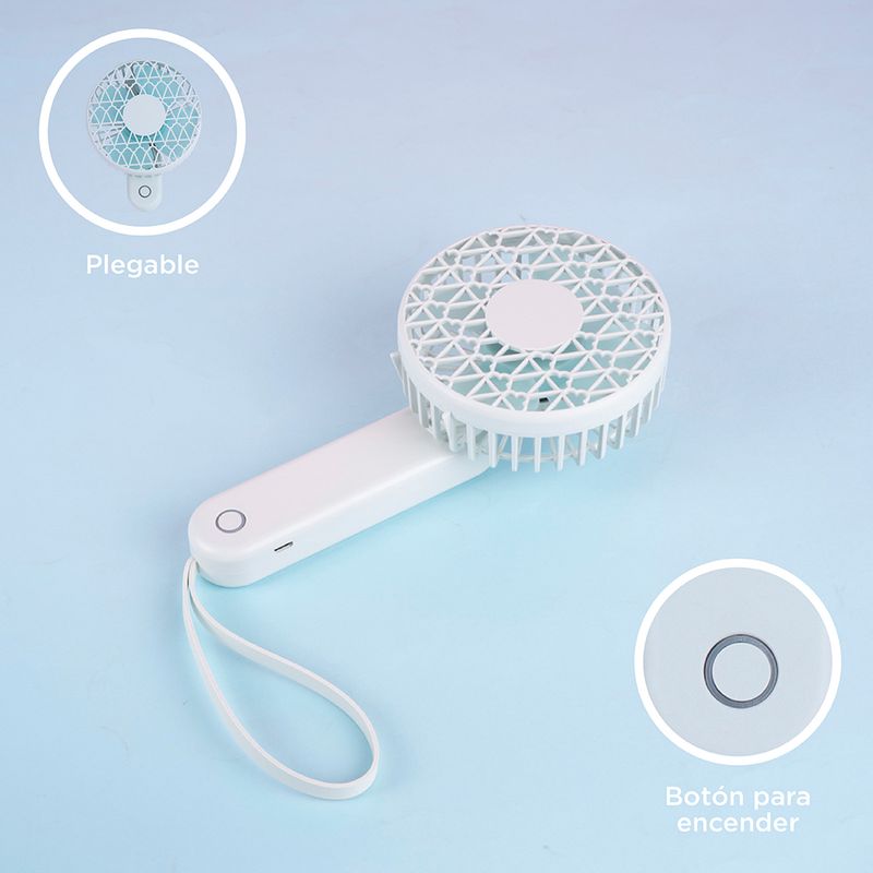 Ventilador-giratorio-color-verde-claro-Miniso-5-4933