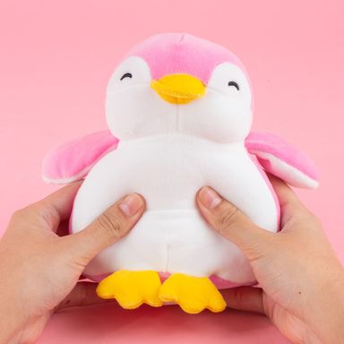 Peluche mini pen pen de 17cm rosa oscuro serie mini family -  Mini Family