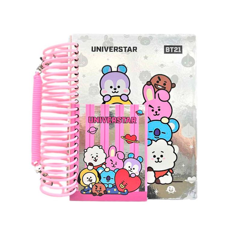 Cuaderno-a5-con-alambre-80-hojas-bloc-de-notas-20-hojas-serie-bt21-BT21-1-20531