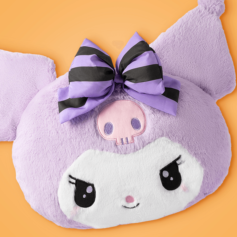 Almohada-en-forma-de-cabeza-morada-serie-kuromi-29cm-sanrio-Sanrio-3-20254