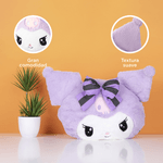 Almohada-en-forma-de-cabeza-morada-serie-kuromi-29cm-sanrio-Sanrio-6-20254
