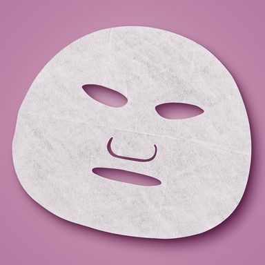 Mascarilla facial hidratante animales simpaticos uva -  Miniso