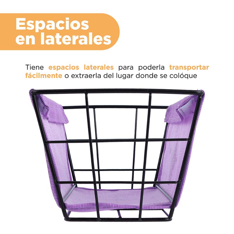 Organizador-de-acero-de-almacenamiento-kuromi-morado-sanrio-Sanrio-6-20327