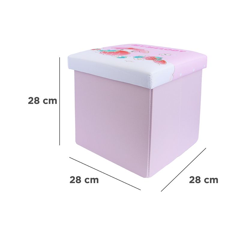 Organizador-de-tela-personajes-de-sanrio-strawberry-plegable-my-melody-rosa-Sanrio-8-20330