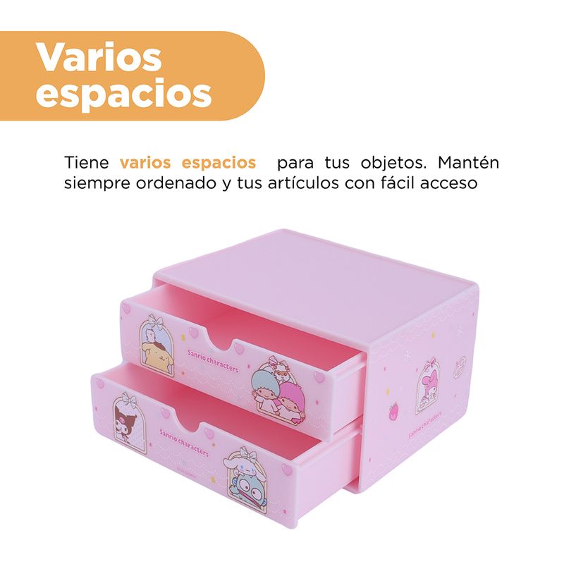Organizador-de-pl-stico-de-2-cajones-de-la-colecci-n-storage-de-personajes-de-sanrio-rosa-Sanrio-5-20333