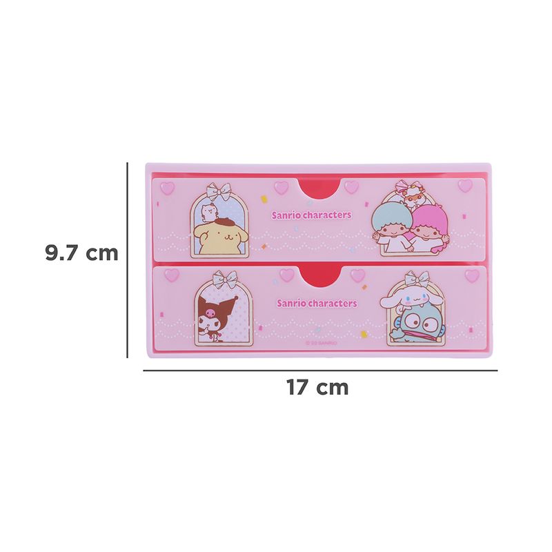 Organizador-de-pl-stico-de-2-cajones-de-la-colecci-n-storage-de-personajes-de-sanrio-rosa-Sanrio-7-20333