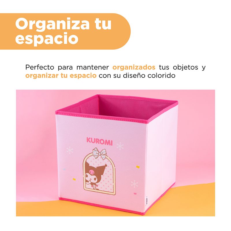 Caja-de-almacenamiento-de-tela-de-kuromi-rosa-Sanrio-5-20334