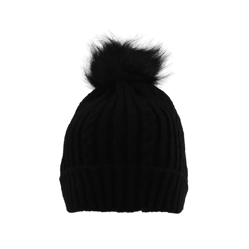 Gorro-tejido-con-pompon-miniso-negro-Miniso-1-20267