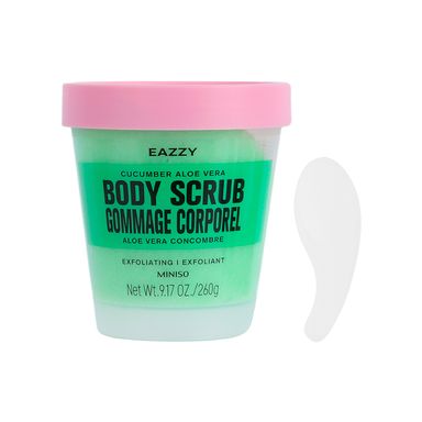 Exfoliante corporal pepino aloe vera eazzy -  Miniso