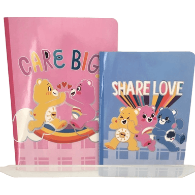 Libretas y cuadernos encuadernado cosido a5 y b5 28 hojas 2 modelos mix 21x14.5cm serie care bears -  Care Bears