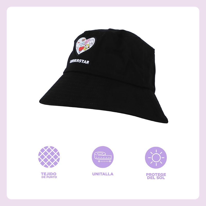 Sombrero-de-cubo-colecci-n-BT21-negro-con-coraz-n-BT21-3-20501