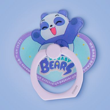 Soporte anillo para celular colección we bare bear baby 2 uds oso polar y panda -  We Bare Bears