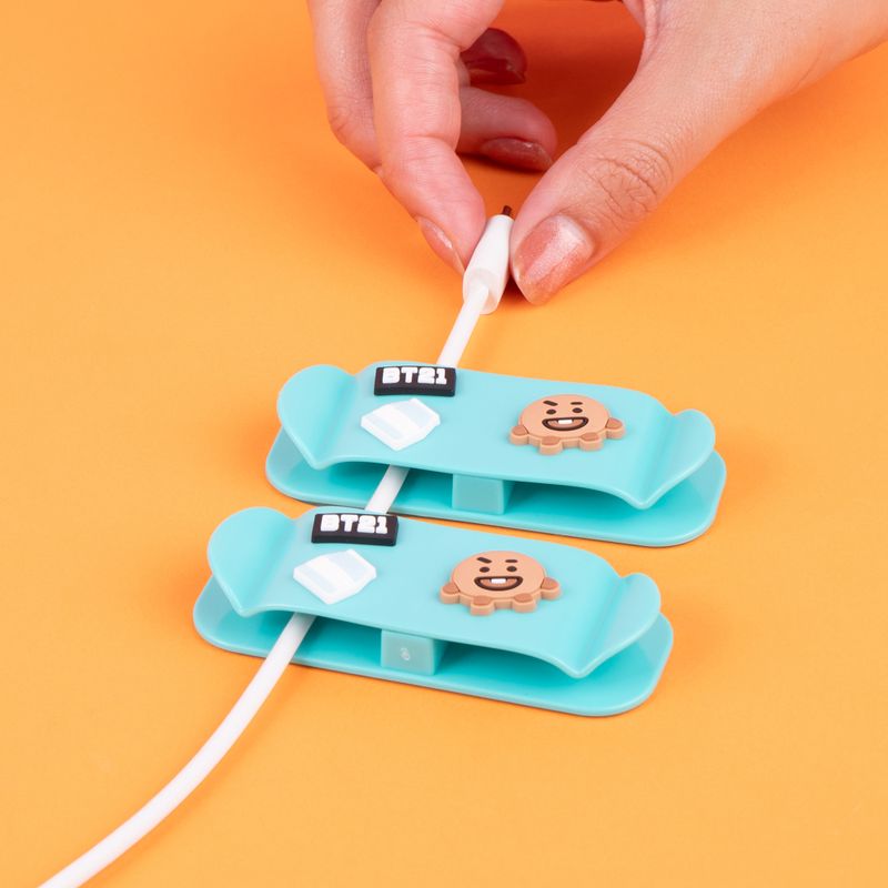 Organizador-de-cables-2-pzas-colecci-n-BT21-shooky-BT21-2-20557