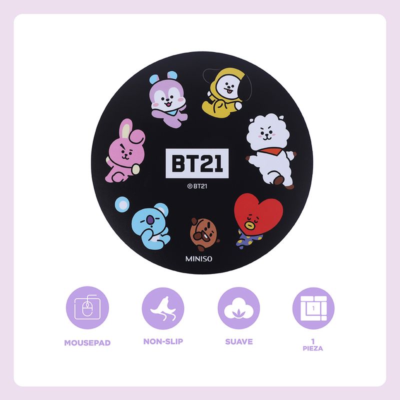 Mouse-pad-colecci-n-BT21-circulo-negro-BT21-3-20590