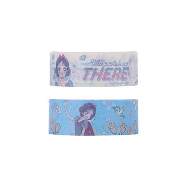 Adhesivo washi tape 2 rollos 2 modelos surtidos pdq serie disney princesas manga -  Princesas Manga