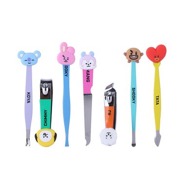 Set de cuidado personal BT21 collection 7 piezas -  BT21