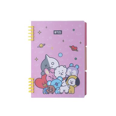 Cuaderno de hojas sueltas b5 a 50 hojas serie bt21 -  BT21