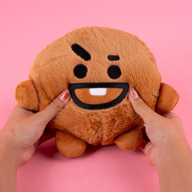 Peluche shooky 18cm x 13cm x 16cm serie bt21 -  BT21