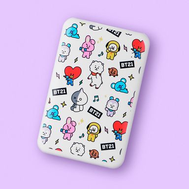 Power bank ultra delgada 10000 mah colección BT21 little ones f71blanca -  BT21