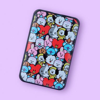 Power bank ultra delgada 10000 mah colección BT21 little ones f71 negra -  BT21