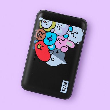 Power bank ultra delgada 10000 mah colección BT21 big ones f71 blanca -  BT21