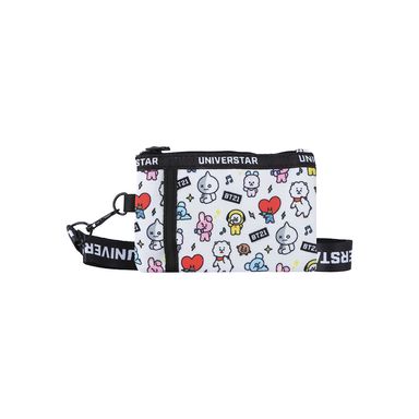 Monedero colección BT21 multi print rectangular con correa -  BT21