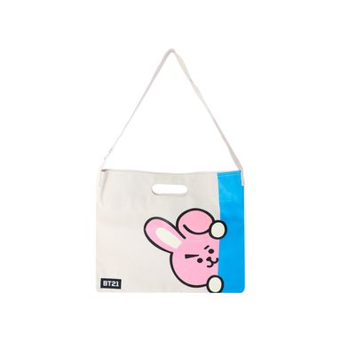 Bolso de compras colección BT21 franja de color cooky -  BT21