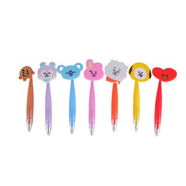 Lapiceros de silicona 7 modelos surtidos serie bt21 -  BT21