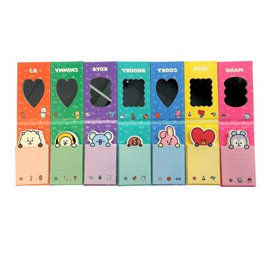 Libretas de 80 hojas 7 modelos surtidos serie bt21 -  BT21